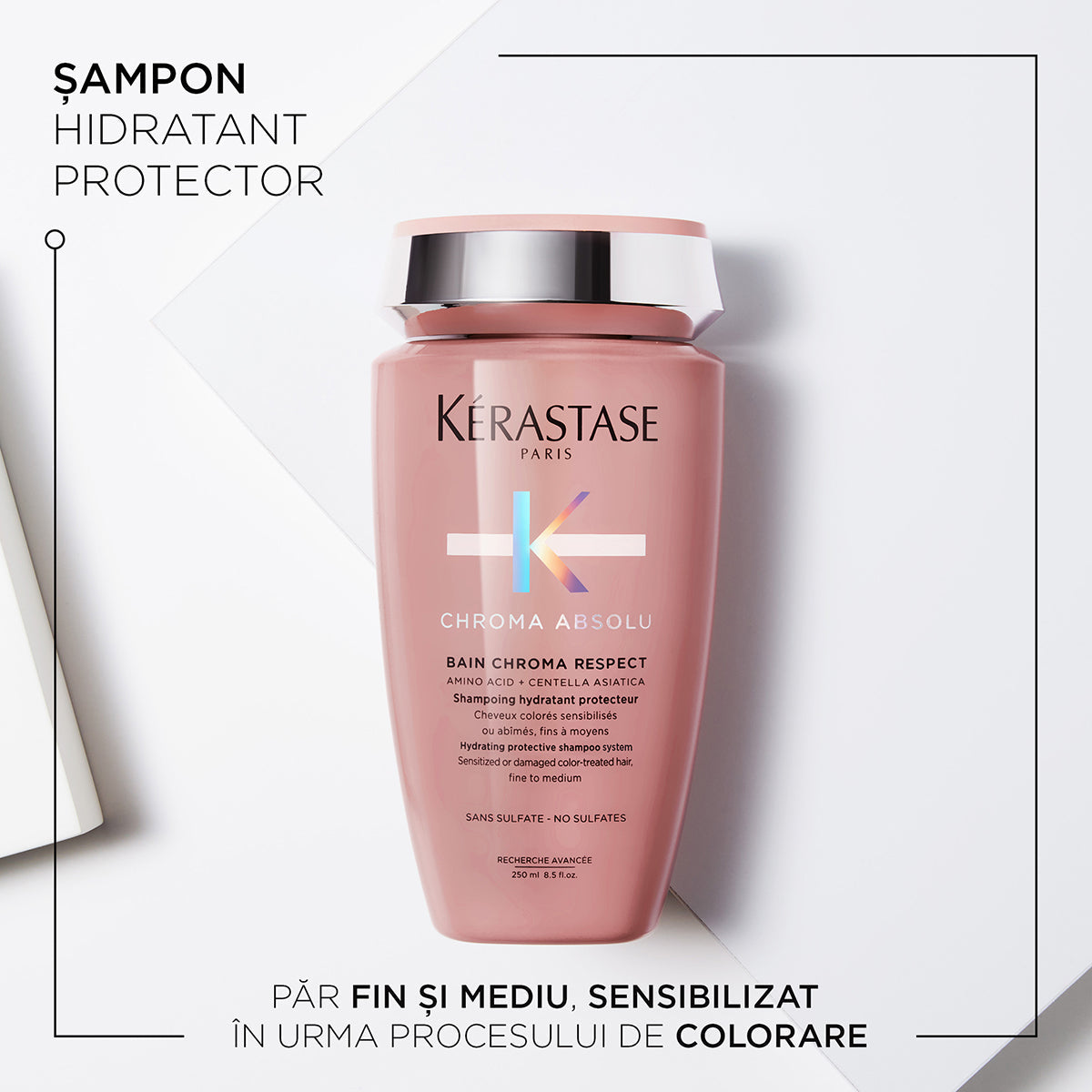 Set Kérastase Chroma Absolu Fondant Holiday 2024 Șampon Hrănitor 250ml + Balsam de păr 200ml + Serum Chroma