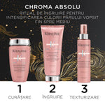 Kérastase Chroma Absolu Set Fondant Holiday șampon balsam și ser