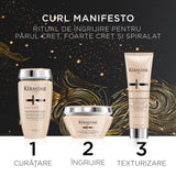 Set Kérastase Curl Manifesto Masque Holiday 2024 Șampon Cremos 250ml + Mască Ultra-Nutritivă 200ml + Cremă