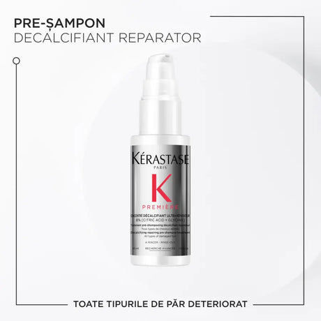 Set Travel Kérastase Première Discovery 2024 – Ritual Avansat de Decalcifiere și Regenerare Profundă pentru Părul