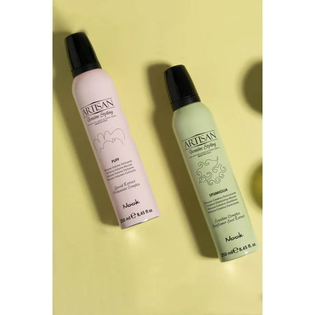 Spumă pentru Volum cu Extract de Semințe de In Fără Efect Încărcat al Părului Nook Artisan Puff 250ml - 250 ml - Păr