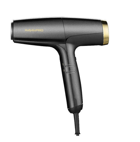 Uscător de Păr Babyliss Pro Falco Black Gold cu Putere de 2000W și Tehnologie Ionică - Aparatură