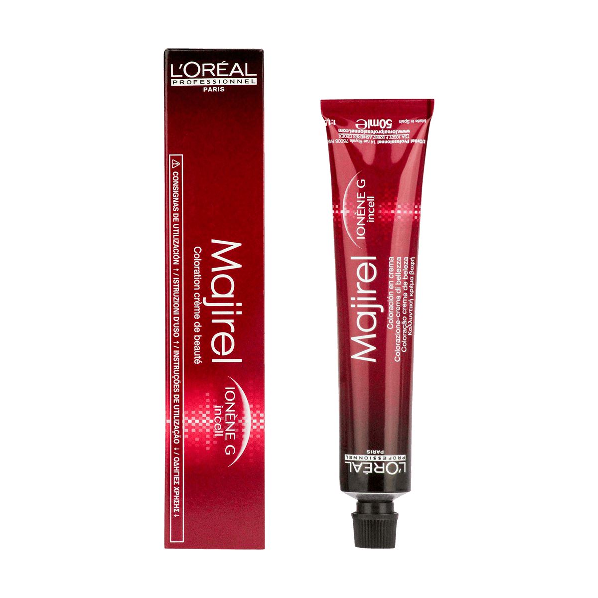 Vopsea De Păr Permanentă Cu Acoperire Perfectă A Firelor Albe L’Oreal Professionnel Majirel 50ml - 50 ml / 1 - Păr