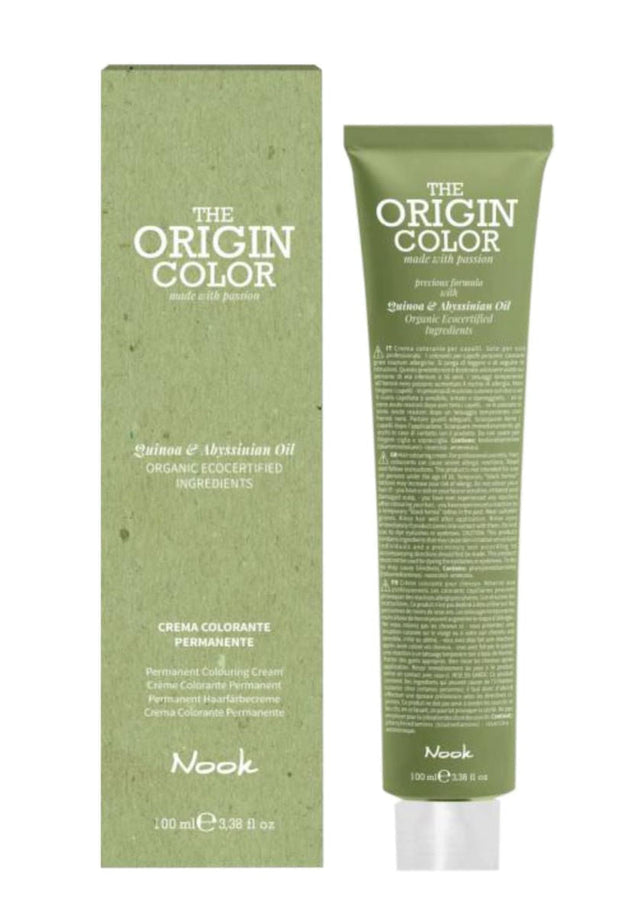 Vopsea de Păr Permanentă cu Amoniac Pigmenți Ultra-Puri și Formulă Delicată Nook Origin Color 100ml - 100 ml / Alb - Păr