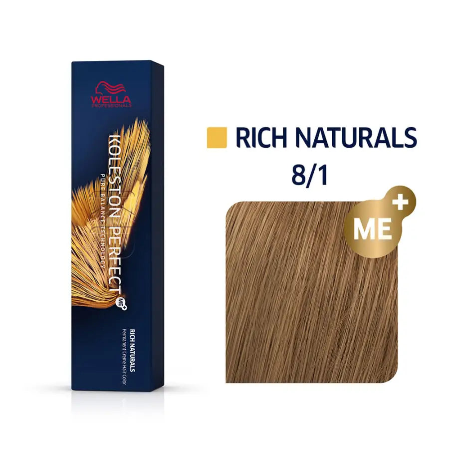 Wella Koleston Perfect Me + Rich Naturals 8/1 60ml