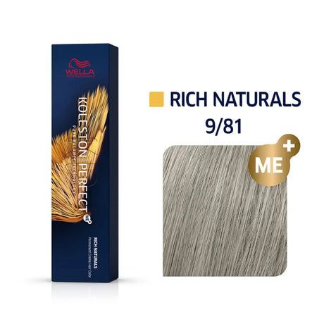 Wella Koleston Perfect Me + Rich Naturals 9/81 60ml