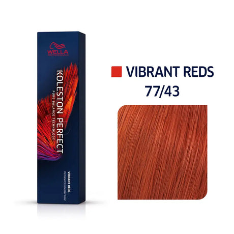 Wella Koleston Perfect Me + Vibrant Reds 77/43 60ml