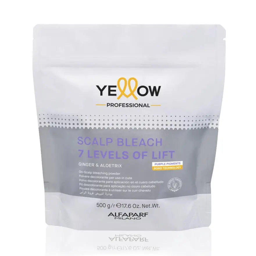 Decolorant Alb cu Deschidere de până la 7 Tonuri Yellow 500g - 500 g - Păr