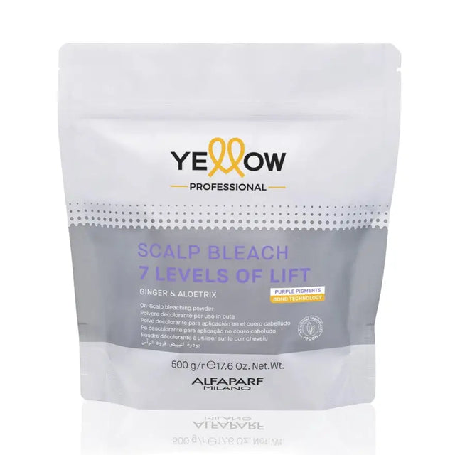 Decolorant Alb cu Deschidere de până la 7 Tonuri Yellow 500g - 500 g - Păr