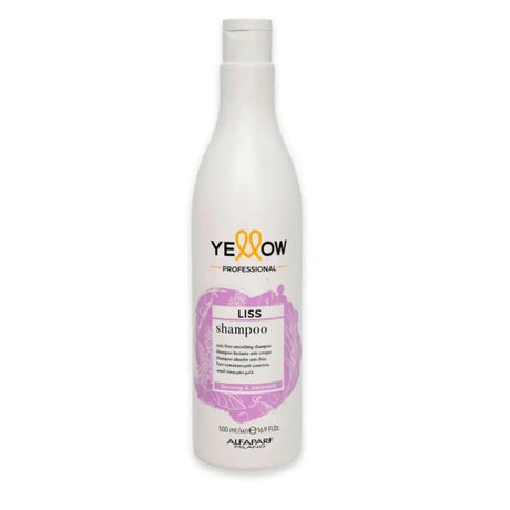 Yellow Liss Shampoo 500ml – Șampon Profesional cu Keratină Vegetală și Ulei de Amarant pentru Păr Neted Protejat și