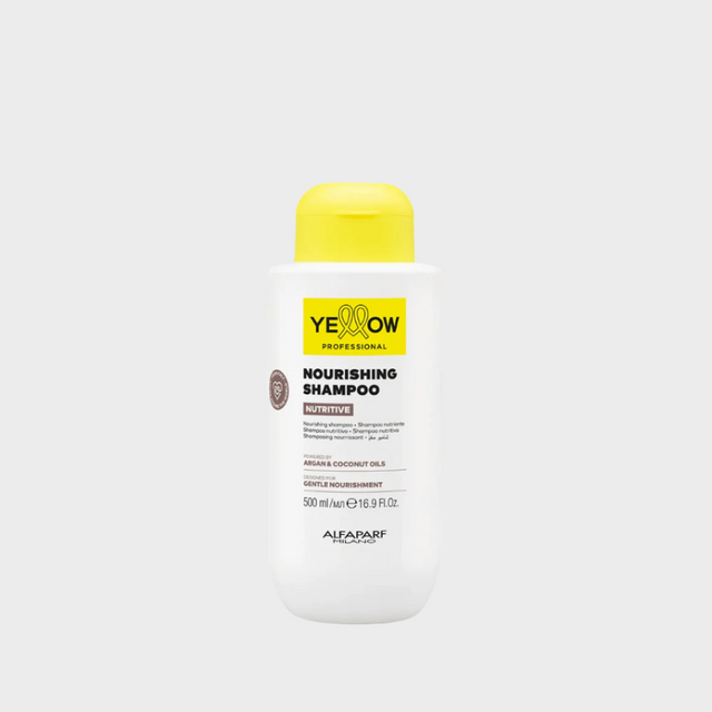 Șampon Hrănitor pentru Păr Uscat Yellow Nourishing Shampoo cu Ulei de Cocos și Argan - 500ml - Păr