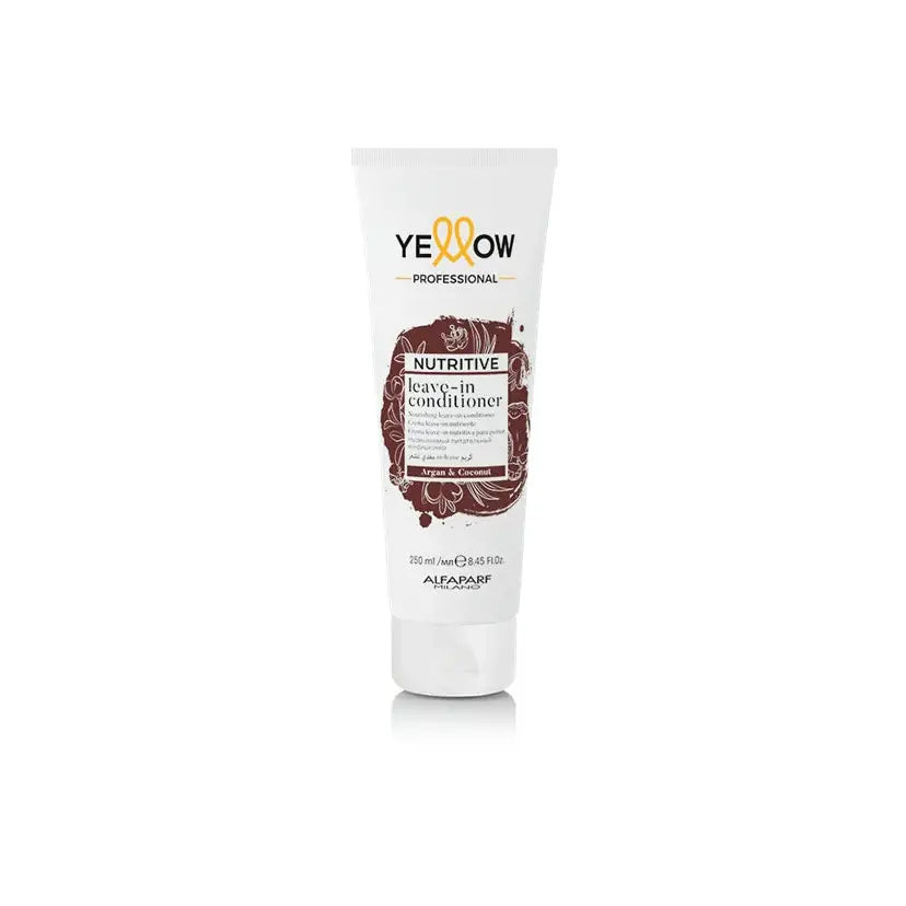 Yellow Nutritive Leave-In Conditioner 250ml – Cremă Leave-In Nutritivă pentru Păr Uscat Moale ca Mătasea și Protejat
