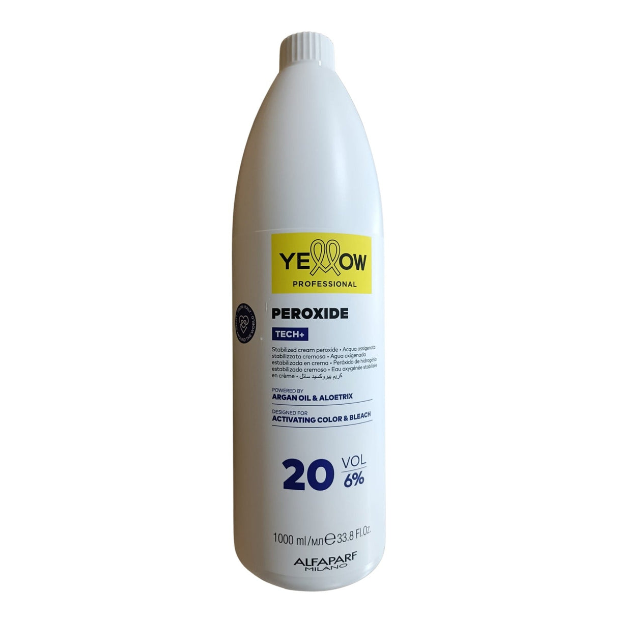 Yellow Oxidant Cremă 6% (20 Vol) – Protecție Strălucire & Hidratare pentru Colorare Profesională - Păr