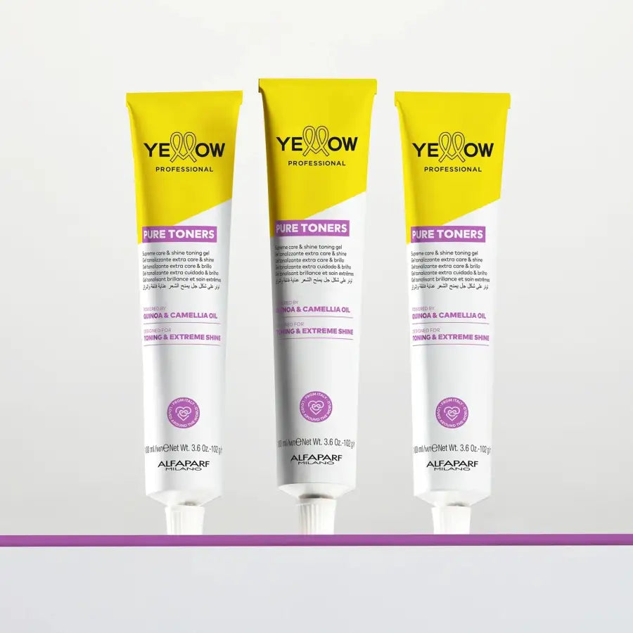 Yellow Pure Toners Toner demi-permanent nuanțe reci 100 ml
